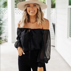 Wayf Off Shoulder Top